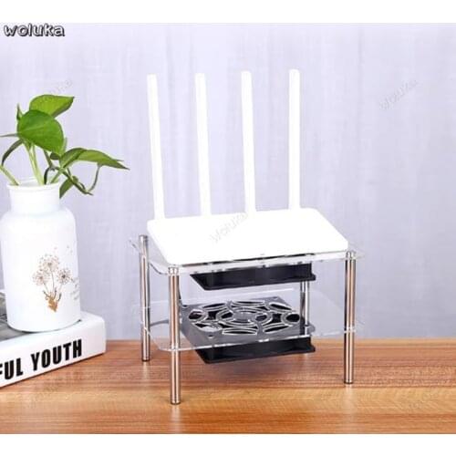 Wireless router radiator with fan USB cooling base broadband TV box set-top box bracket CD50 Q04
