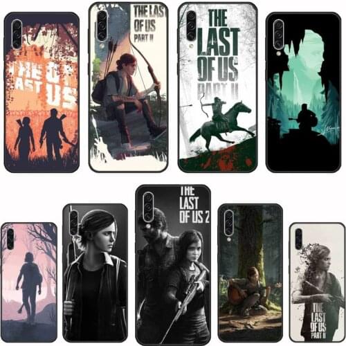 The Last of Us Soft black Phone Case For Samsung A20 A30 30s A40 A7 2018 J2 J7 prime J4 Plus S5 Note 9 10 Plus