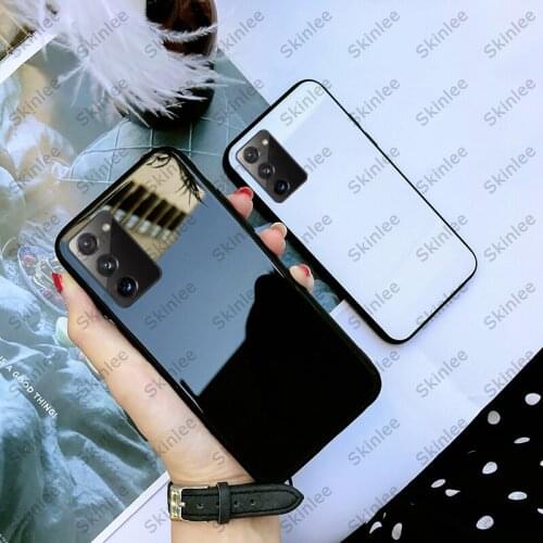 Skinlee Case For Samsung Galaxy A03S A02S Tempered Glass With Soft Frame Shockproof For Samsung S20 S21 FE Cover