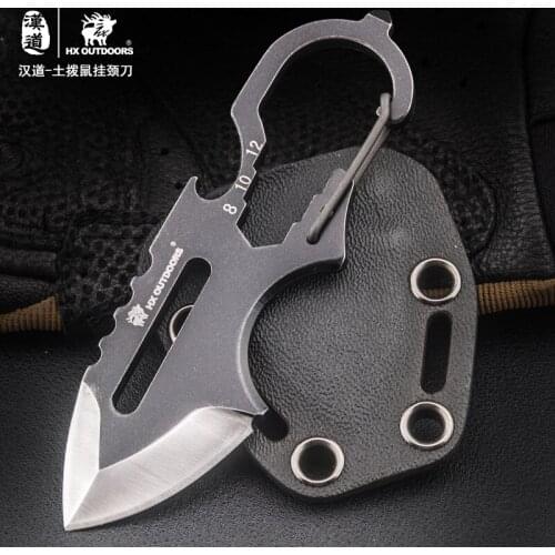HX OUTDOORS Master high hardness Multifunction knife for EDC using portable carry Survival Gear knives high quality mini knife