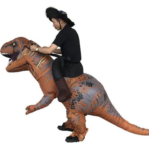 Inflatable Dinosaur T Rex Mascot Costume Suits Cosplay Party Game Dress Outfits Clothing Advertising Carnival Christmas Adults