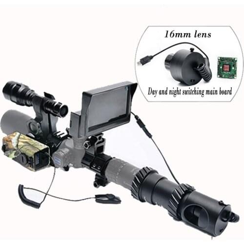 New Upgrade Night Vision Riflescope Hunting Scopes Optics Sight Tactical 850/940nm Infrared LED IR Waterproof