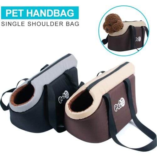 Portable Pet Single Shoulder Bags Oxford Sponge Warm Dogs Carrier Handbag For Pets Soft Outdoor Travel Puppy Bag Dog Products