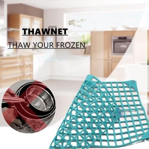Silicone Defrost Net Multi-Purpose Kitchen Tools Defrosting Tray Fast Thaw Net Kitchen Gadgets