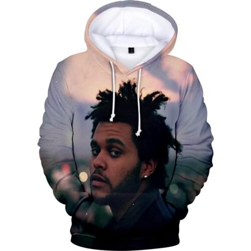 The Weeknd 3D Hoody Women/men 2021 New Fashion Print Popular Casual Hip Hop the Weeknd 3D Hoodie Casual Coats Tops