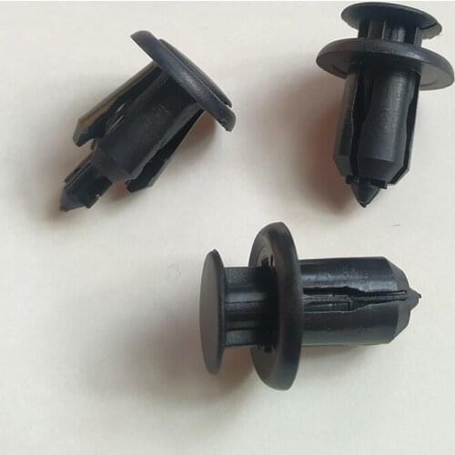 20Pcs Car Front Bumper Clips 10mm Hole Fender-guard Fastener Plastic Retainer Rivets For Mazda M3 M6 CX-7 CX-5 Ruiyi