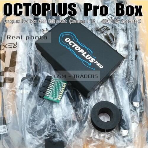 2021 New Version Octoplus Pro Box/ octoplus pro jtag box For Samsung for LG + eMMC/JTAG Activated) with 7 in 1 Cable/Adapter Set