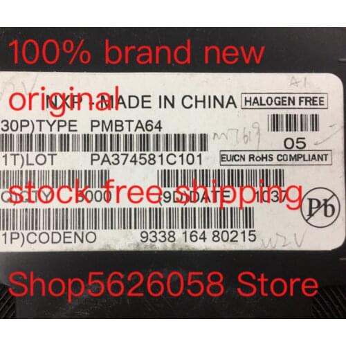 PMBTA64 SOT23-3 100% new original freeshipping 50PCS-3000PCS/LOT STOCK