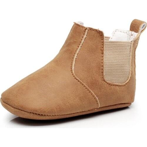 Newborn Infant Toddler Baby Girls Boys Kids First Walkers Crib Children Prewalkers Soft Bottom Anti-Slip Ankle Boots