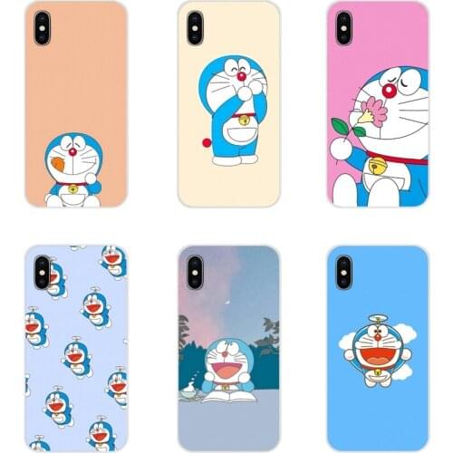 For Samsung Galaxy A3 A5 A7 A9 A8 Star A6 Plus 2018 2015 2016 2017 Accessories Phone Shell Covers Cute cartoon Doraemon