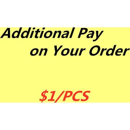 EMS/DHL/Fedex and Other Shipping Cost Shipment Other Additional Pay on Your Order Extra Fee Supplementary Postage Fees $1/pcs