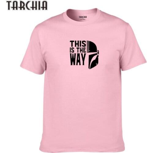 Mens T-shirt TARCHIA Summer Man Short Sleeve T shirt Pure Color Cotton Cool Logo Women t shirt Male Tops Fashion Tee 062208