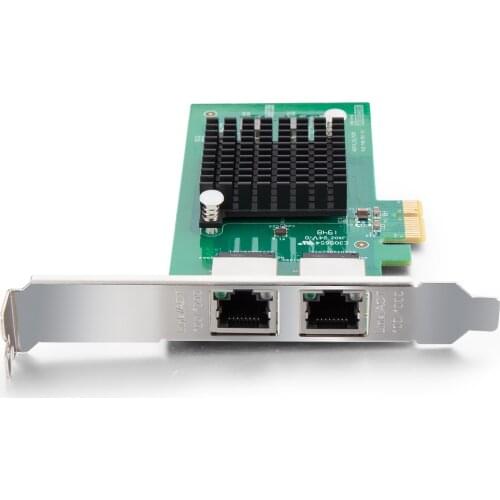 Intel 82576EB Gigabit Network Adapter Compare to Intel E1G42ET Dual RJ-45 Port