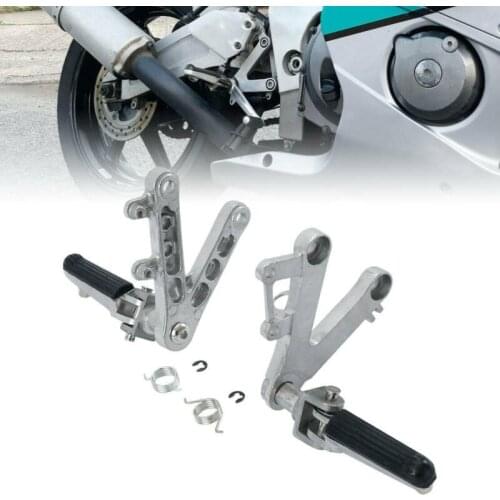 Motorcycle Front Foot Peg Footrest Bracket Set For Honda CBR400 NC29 1990-1997
