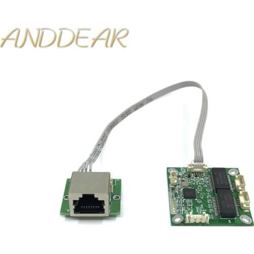 Mini PBCswitch module PBC OEM module mini size3Ports Network Switches Pcb Board mini ethernet switch module 10/100Mbps OEM/ODM