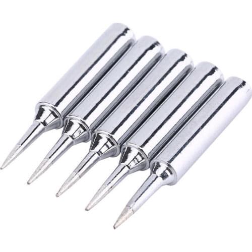 5/10 pcs Soldering Iron Tips Set for 936 Welding Station Tool Kits Replacement Soldering Iron Tip