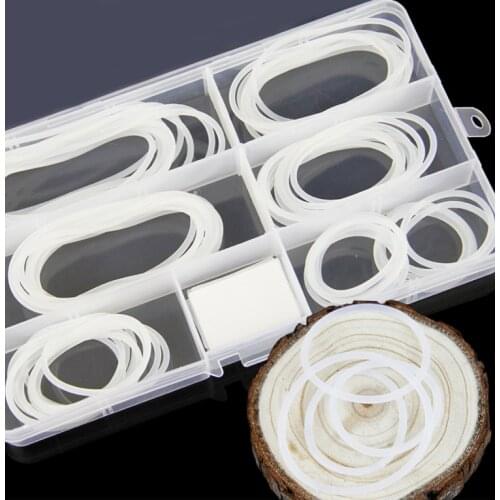 Outer diameter 30-60mm] coarse 2mm silicone seal O ring set of water pipe air conditioning pipe seal ring