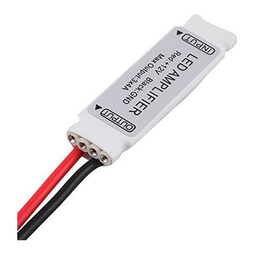 Wholesale 50pcs/lot mini RGB controller DC12V 72W RGB Led Amplifier Controller For RGB 5050/3528 led strip