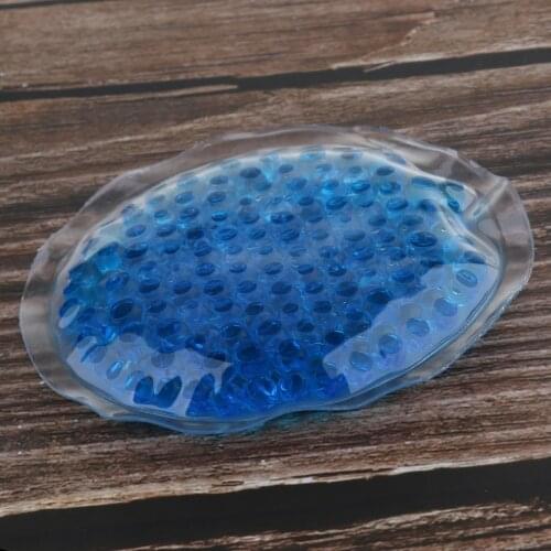 Reusable PVC Ice Pack Wrap with Gel Beads, Hot & Cold Therapi for Wrist, Leg, Knee, Pain Relieve for Injuries, Swelling, Aches