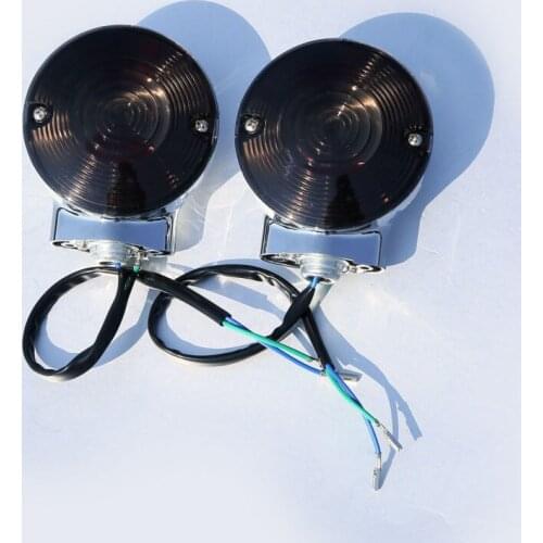 Motorcycle Front Flat Turn Signal For Harley 2001-2017 Touring 1999-2017 Softail