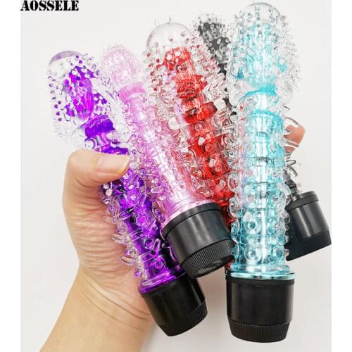 Silicone Spines Powerful Vibrator Realistic Dildo Vibrator G Spot Clitoris Stimulator Adult Sex Toys For Woman Men Sex Machine