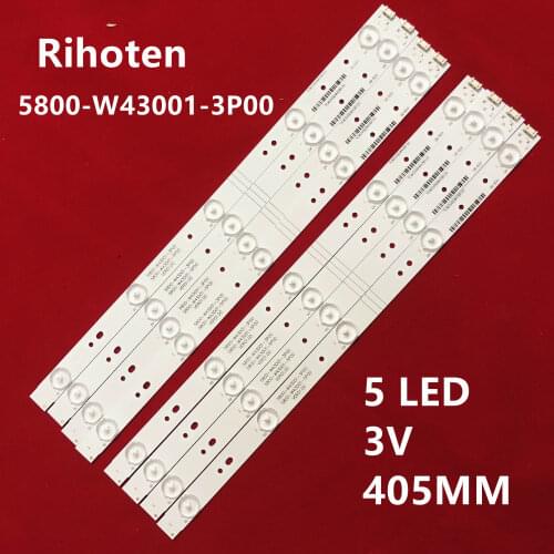 LED Backlight For 43E3000 43E3500 43E6000 5835-W43002-2P00 5800-W43001-5P00 VER01.00 02K03177A LG Screen RDL430WY LD0-10D