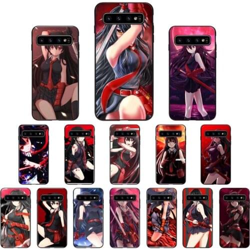 YNDFCNB Akame Ga Kill Phone Case for Samsung S6 S6edge Plus S7 S7edge S8 S9 S10 S10E S20 Plus Ultra