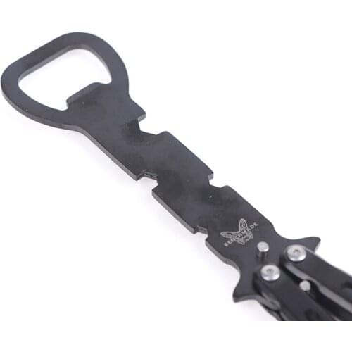 1Pcs Beer Bottle Opener Durable Stainless Steel Butterfly Trainer Knife Style