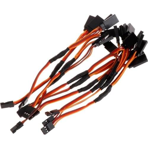 10pcs 150mm Servo RC Y Style Male to Female Extension Wire Lead Cable JR Cord
