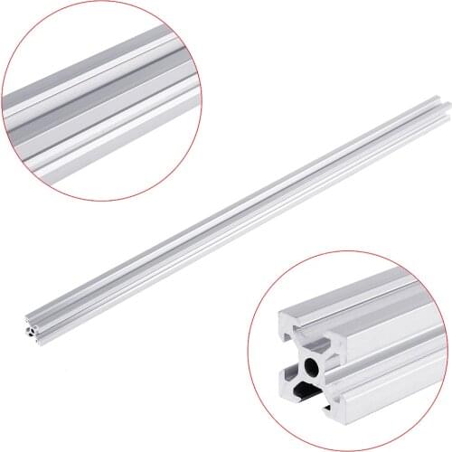 100-1200mm Silver 2020 V-Slot Aluminum Profile Extrusion Frame For CNC Laser 3D Printer Camera Slider Furniture Woodworking DIY