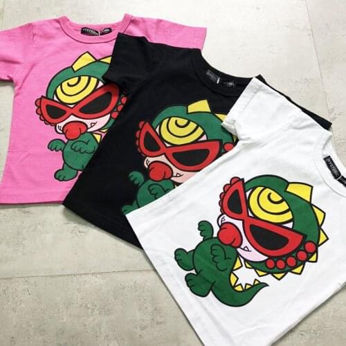 2020 New Girl T Shirt Boy Tee Shirt Fille Kids Tshirt Girls Tops Tee Shirt Enfant Garcon Pattern Pacifier Short Sleever B