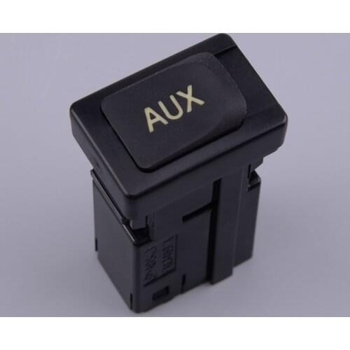 86190-02020 Car AUX Auxiliary Audio Stereo Plug Port Black ABS Fit For Toyota Camry Matrix Venza Highlander
