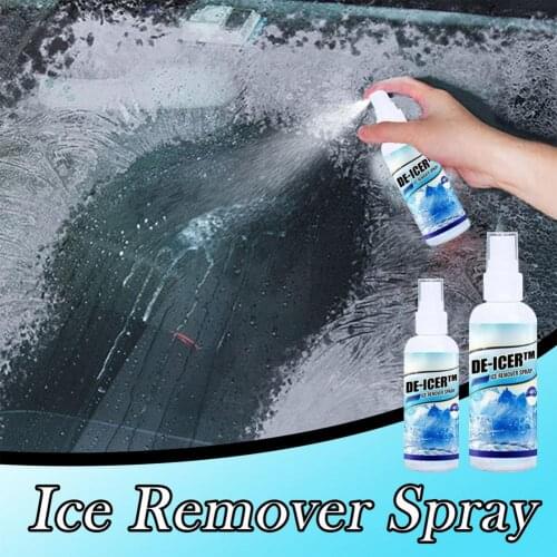 30/50/100ML Car Windshield De-icer Automobile Deicing Agent Rapid Thawing Antifreeze Agent For Glass Window Rearview Mirror