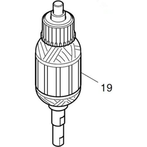 ARMATURE 220V Rotor 510097-6 Replace For Makita BO4558