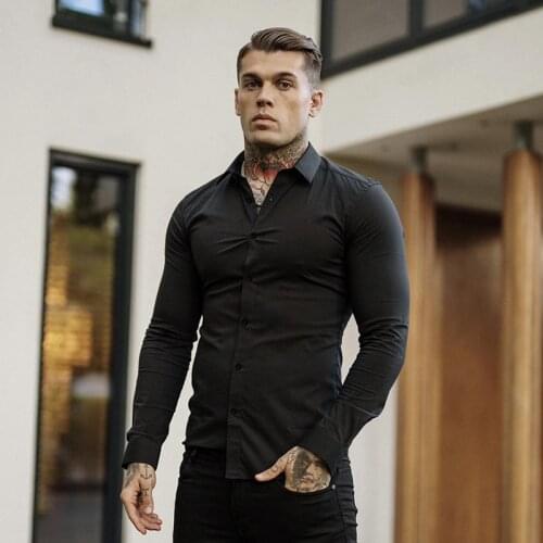 GYM WARRIORS Men's Long Shirts