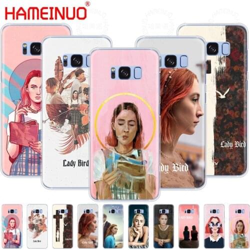 HAMEINUO Saoirse Ronan Lady Bird cell phone case cover for Samsung Galaxy S9 S7 edge PLUS S8 S6 S5 S4 S3 MINI