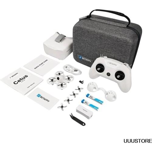 BETAFPV Cetus FPV RTF Kit Brushed Quadcopter LiteRadio2 SE 2.4G Transmitter for Frsky D8 Protocol BT2.0 1S VR02 Goggles RC Drone