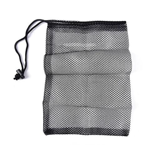 Outdoor HOT!Nylon Mesh Nets Bag Pouch Golf Balls Table Tennis Hold Up to 15 Balls Carrying Holder Sports Storage Bags