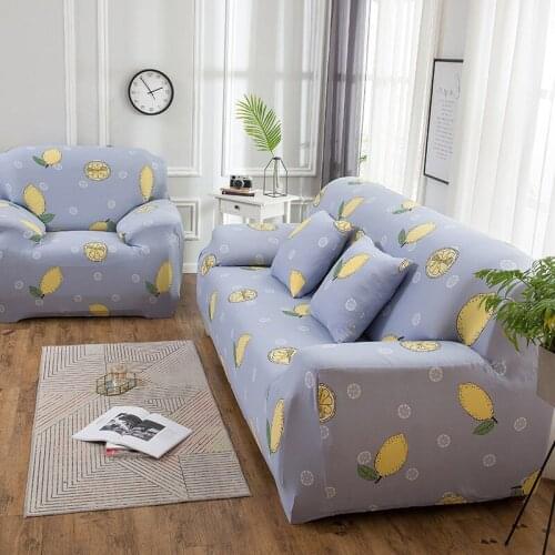 New Sofa Cover Elastic Tight Wrap All-inclusive Sofa Cover Home Decor Couch Slipcover Seat For Living Room 1/2/3 Seater F8524