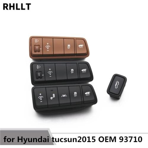 93710D3350 forHyundai TUCSONHeadlamp height adjustment switch Instrument luminance switch OFFElectric tail gate switch