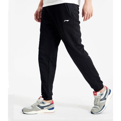 LINING 2021 Cotton Pants Men Streetwear Casual Pants Men Trouser Summer Cool Pants lining AKLQ327