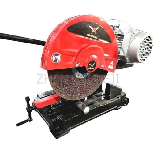 Industrial 400 Steel Profile Cutting Machine Channel Steel Cutting Power Tools 220V Heavy Metal Cutting Tools Engineering Cuttin