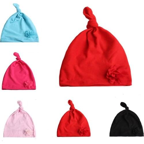Multicolor Baby Hat Cotton Floral Cute Caps For Toddlers Baby Boy Girl Infant Beanie Hat Spring Autumn Winter Childrens Hats
