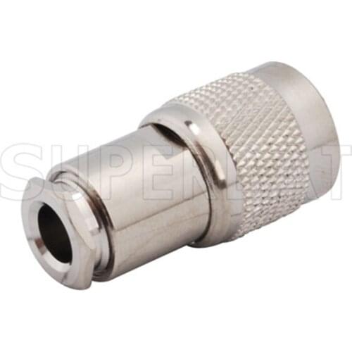 Superbat TNC Male Clamp RF Coaxial Connector for LMR195 RG58 RG400 RG142 Cable