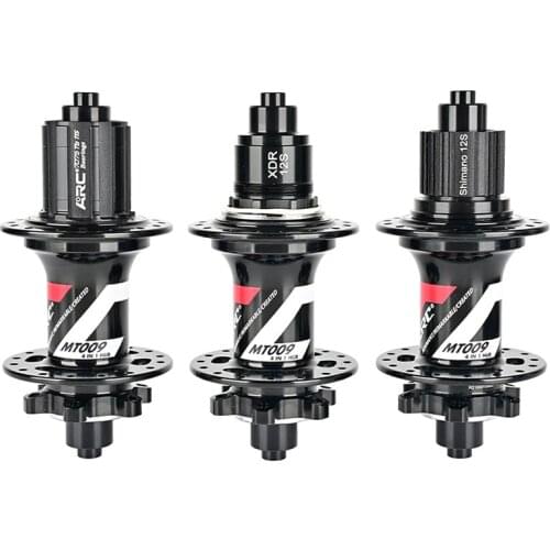 Bicycle Hubs ARC Mountain Bike Hub NBK 4 Sealed Bearing 32 Holes 6 Claws Disc Brake MTB Bearing Hub XD MS 8 9 10 11 12 Speed