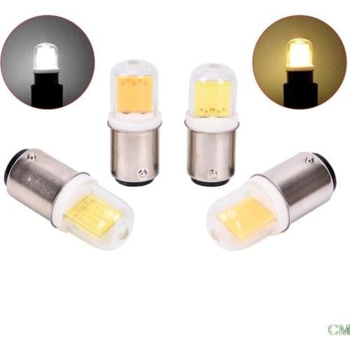 1pc BA15D LED Light Bulb AC 5W 110V 220V BA15D LED Light Bulb COB LED Lamp For Chandelier Sewing Machine