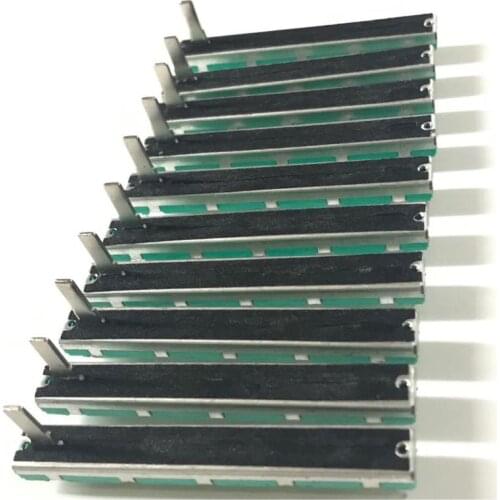 10 Pcs 75 MM Double B10K Original B10KX2 Behringer Pot Mixer Fader