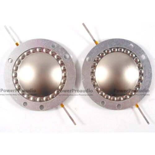 2PCS High Quality Replacement Diaphragm 44.4mm 44.5mm Flat Aluminium Wire Repair Kit 8 Ohm Driver