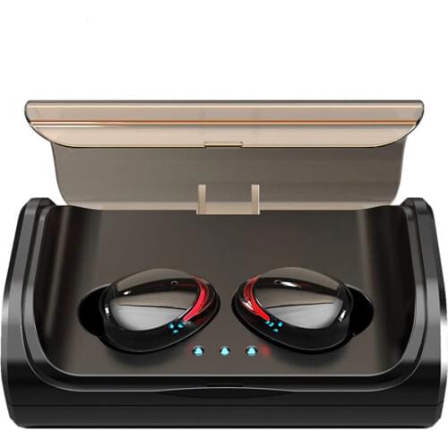 30PCS wholesale TWS T8 Bluetooth 5.0 True Wireless Earphones In-Ear Earbuds Deep Bass Stereo IPX6 Waterproof Sports Headset