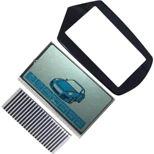 B9 flexible cable B9 LCD display+ LCD B9 Keychain Glass Cover for Starline B9 lcd remote controller with Zebra Stripes